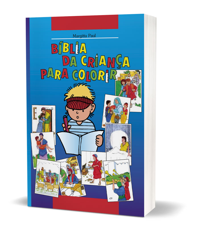 Margitta Paul: Kinder-Mal-Bibel - Portugiesisch - Zum Ausmalen und Vorlesen